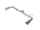 aFe Takeda 2-1/2in 304 SS Axle-Back Exhaust w/ Polished Tips 14-18 Mazda 3 L4 2.0L/2.5L-1