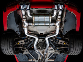 AWE Tuning BMW F8X M3/M4 SwitchPath Cat-Back Exhaust - Chrome Silver Tips - 0