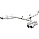 MagnaFlow 18-19 Toyota Camry XSE 2.5L (FWD) Street Series Cat-Back Exhaust w/4in Polished Quad Tips-1