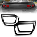 ANZO 2010-2013 Chevrolet Camaro Taillight Bezels - 4pc Gloss Black-1
