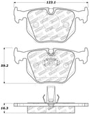 StopTech Performance 01-07 BMW M3 E46 / 00-04 M5 / 04-09 X3 / 00-06 X5 / 1/06-09 Z4 / 9/00-07 330 /-1