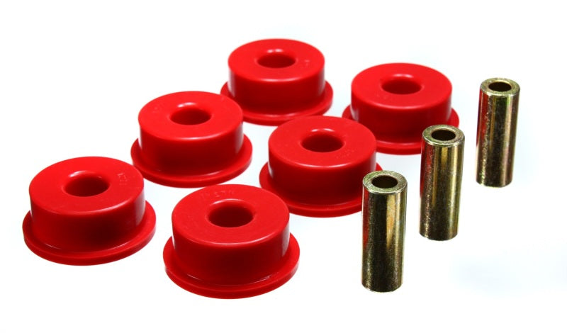 Energy Suspension 10 Chevy Camaro Red Rear Differential Carrier Bushing Set - 0