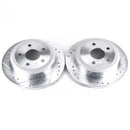 Power Stop 07-17 Jeep Wrangler Rear Evolution Drilled & Slotted Rotors - Pair-1