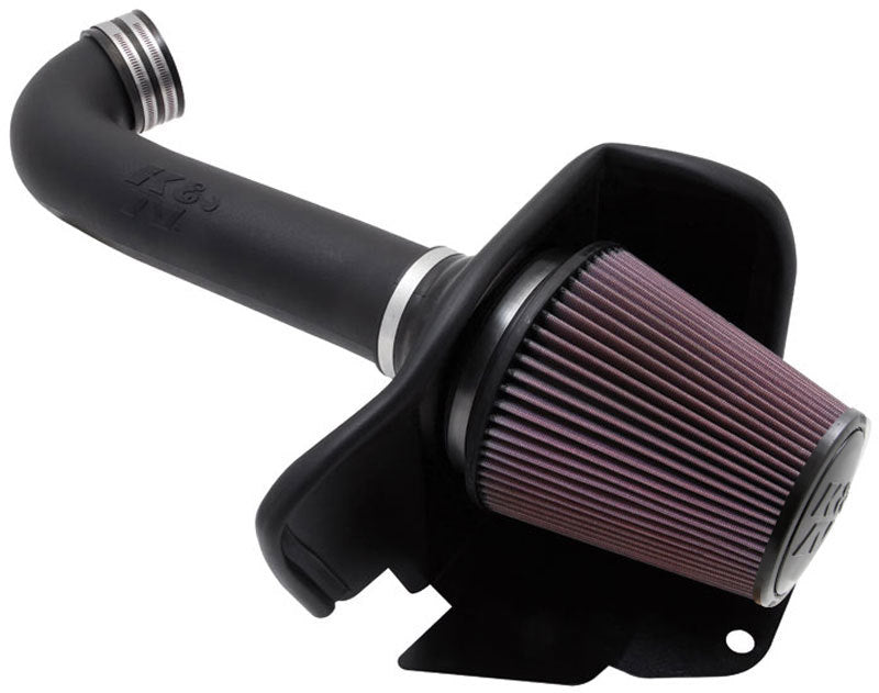 K&N 11 Dodge Durango 5.7L V8 / 11 Jeep Grand Cherokee 5.7L V8 Aircharger Performance Intake - 0