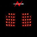 ANZO 1999-2007 Chevrolet Silverado 1500 LED Taillights Red/Clear-6