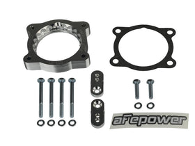 aFe 02-09 Chevrolet Trailblazer/ 02-09 GMC Envoy L6 4.2L Silver Bullet Throttle Body Spacer - Silver - 0