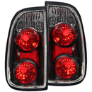 ANZO 2000-2006 Toyota Tundra Taillights Black (Regular &amp; Access Cab Models Only)-2