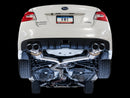 AWE Tuning 2015+ Subaru WRX VA Sedan Touring Edition Exhaust - Chrome Silver Tips (102mm)-2