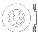 StopTech Power Slot 03-06 Evo 8 & 9 Slotted Right Front Rotor-1
