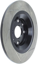 StopTech Power Slot 01-05 Mazda Miata Sport Suspension/Turbo SportStop Slotted Rear Right Rotor-1
