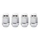 McGard Hex Lug Nut (Cone Seat Bulge Style) 1/2-20 / 3/4 Hex / 1.45in. Length (4-pack) - Chrome-6