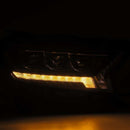 AlphaRex 19-21 Ford Ranger NOVA LED Proj Headlight Plnk Style Alpha Blk w/Activ Light/Seq Signal/DRL-3