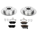Power Stop 90-01 Acura Integra Rear Z23 Evolution Sport Brake Kit-1