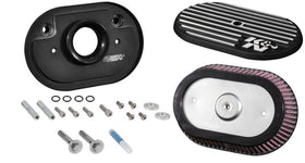 K&N Street Metal Intake System for 12-16 Harley-Davidson Road King 103cl Side Draft Touring