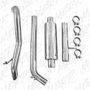 MBRP 2007-2009 Jeep Wrangler (JK) 3.8L V6 4 dr Off-Road Tail Pipe Muffler before Axle-3