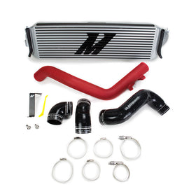 Mishimoto 2017+ Honda Civic Type R Intercooler Kit - Silver Intercooler Red Piping - 0