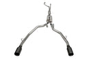 Corsa 2021-2024 Dodge Ram TRX Crew Cab Xtreme Catback Exhaust Dual Rear Black Tip-1
