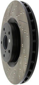 StopTech 05-10 Subaru Impreza WRX/STi Slotted & Drilled Right Front Rotor-5