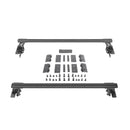 Go Rhino 20-22 Jeep Gladiator JT/16-22 Toy. Tacoma/05-21 Nssn Frontier XRS Cross Bars Kit - Tex. Blk-1