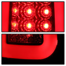 Spyder 97-03 Ford F150 Stylsd. F250 V3 Lght Bar LED Tail Lights - Blk Smk ALT-YD-FF15097V3-LBLED-BSM-6