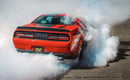 MagnaFlow Axle-Back, SS, 2.5in, Quad Split Rear 3.5in Tip 2015 Dodge Challenger 3.6L V6-9
