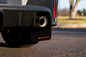 Rally Armor 23-26 Toyota GR Corolla Red UR Mud Flap w/White Logo - 0