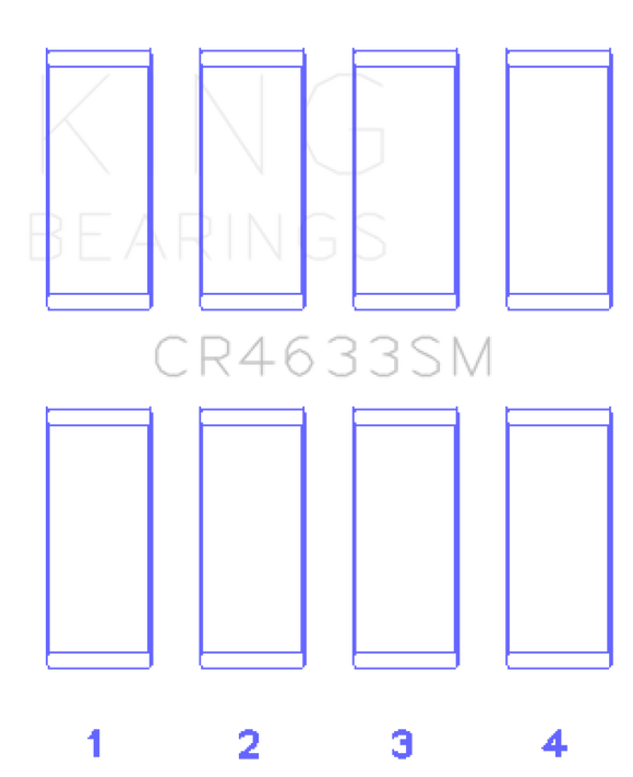 King Engine Bearings 2008 Mini Cooper N14 Turbo Rod Bearing Set - Size STD