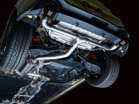 AWE Tuning 2022 VW GTI MK8 Touring Edition Exhaust - Diamond Black Tips - 0