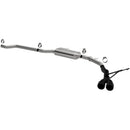 MagnaFlow 2022 Ford Maverick Street Series SS Cat-Back Exhaust 2.5in Tubing- Black Tip-1
