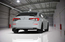 Rally Armor 22-26 Honda Civic/Civic Si/Sport Black UR Mud Flap w/White Logo-2