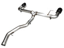 AWE Tuning 19-23 BMW 330i / 21-23 BMW 430i Base G2X Track Edition Axle-Back Exhaust - Diamond Black-10