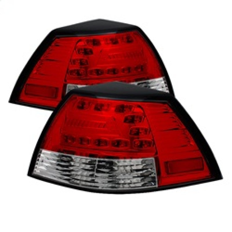 Spyder Pontiac G8 08-09 LED Tail Lights Red Clear ALT-YD-PG808-LED-RC - 0