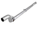 aFe MACH Force-Xp 2-1/2in 409 Stainless Steel Mid-Pipe w/Resonator Delete 18+ Jeep Wrangler JL 3.6L-1