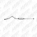 MBRP 2007-2008 Chev/GMC 1500 CC EC 6ft6in bed 4.8/5.3L 3in Cat Back Single Side AL P Series Exhaust-4