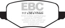 EBC 11-14 Ford Edge 2.0 Turbo Ultimax2 Rear Brake Pads-2