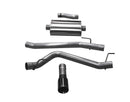 Corsa 20-25 Jeep Gladiator JT 3.6L Single Side Exit Cat-Back Exhaust System w/ Single 4in Black Tip-1