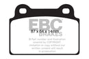 EBC 08-16 Mitsubishi Lancer Evo 10 2.0 Turbo (1 piece rotor) Redstuff Rear Brake Pads-1