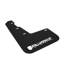 Rally Armor 15-21 Subaru WRX/STI Black Mud Flap White Altered Font Logo-1