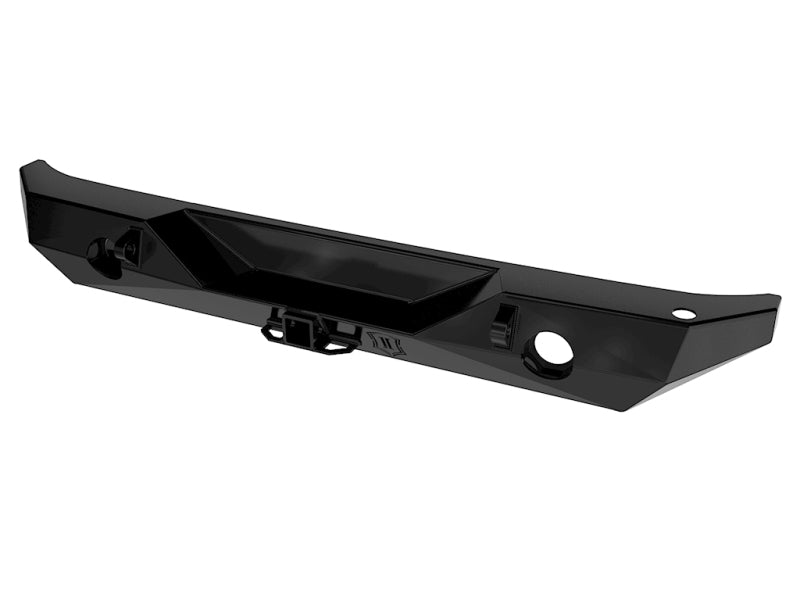 ICON 07-18 Jeep Wrangler JK Pro Series 2 Rear Bumper w/Hitch/Tabs - 0