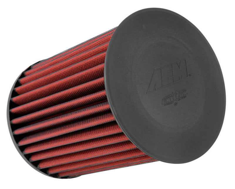 AEM DryFlow Air Filter - Round 2.75in ID x 6.25in OD x 8.25in H fits 2007-2014 Ford/Volvo - 0