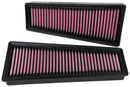 K&N 17-20 Mercedes Benz E63 V8-4.0L F/I Replacement Drop In Air Filter-2