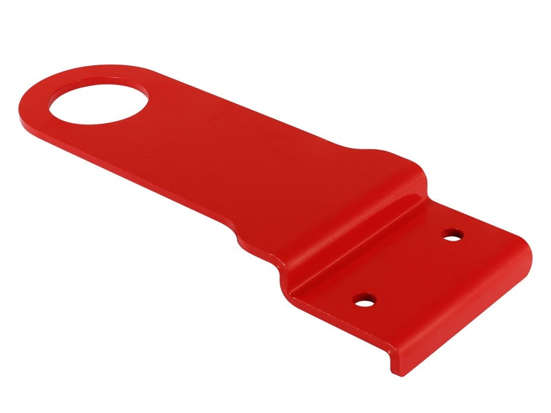 aFe Control Front Tow Hook Red 05-13 Chevrolet Corvette (C6) - 0