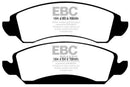 EBC 09-14 Cadillac Escalade 6.0 Hybrid Greenstuff Front Brake Pads-1