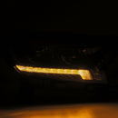 AlphaRex 19-21 Ford Ranger LUXX LED Proj Headlights Plank Style Alpha Black w/Seq Signal/DRL-3