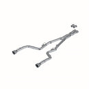 MBRP 17-21 Charger 5.7L/6.2L/6.4L 3in Race Profile Cat-Back w/ Dual Tips Aluminized Steel Exhaust-1