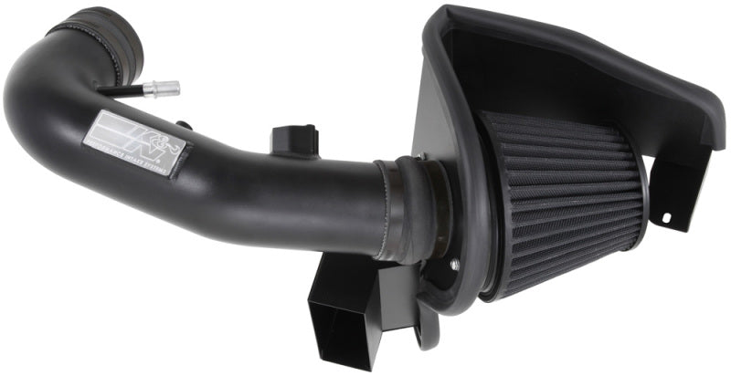 K&N 11-14 Ford Mustang GT 5.0L V8 Black Performance Intake Kit - 0