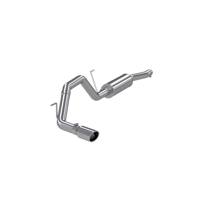 MBRP 2004-2006 Nissan Titan 5.6L EC/CC Cat Back Single Side - 0