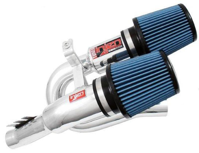 Injen 07-09 335i E92 / 08-09 135i E82 3.0L L6 Twin intake Polished Short Ram Intake - 0