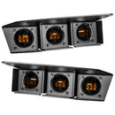 Oracle High 21-22 Ford Bronco Triple LED Fog Light kit for Steel Bumper-1