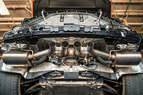 Corsa 23-25 Chevrolet Corvette C8 Z06 3in Valved Cat-Back Exhaust Muffler System (ReUses Stock Tips) - 0